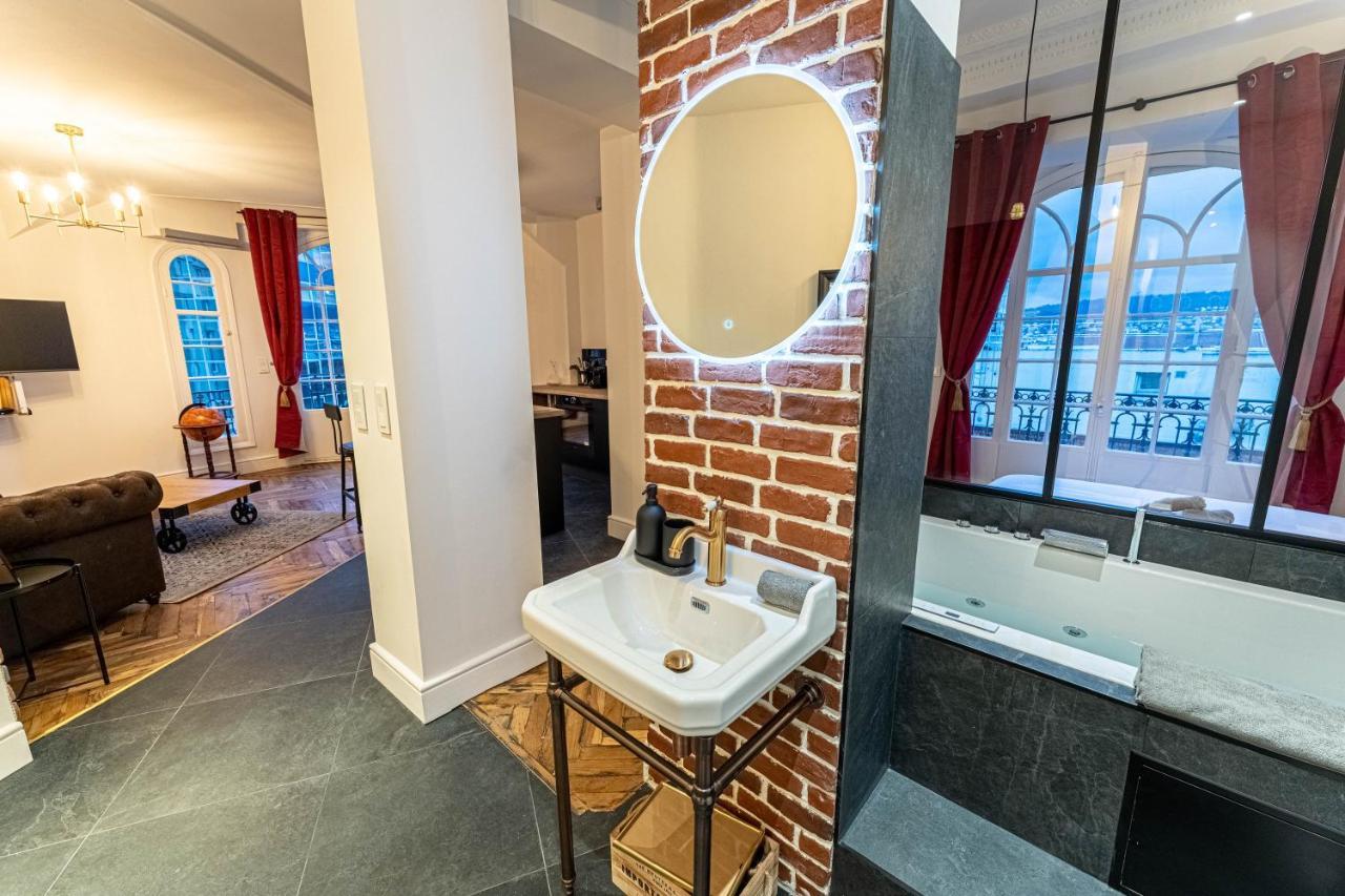Jacuzzi-Nice Quartier Des Musiciens-Loft Екстер'єр фото